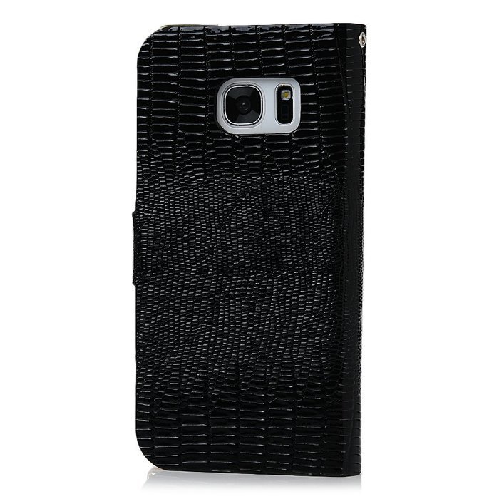 S7 Case,Samsung Galaxy S7 Case (Non-Edge) - Mavis's Diary Premium Wallet Flip Case Fashion Lizard PU Leather Bling... N12
