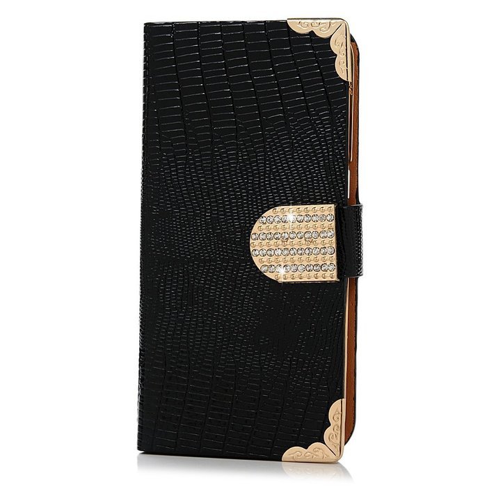 S7 Case,Samsung Galaxy S7 Case (Non-Edge) - Mavis's Diary Premium Wallet Flip Case Fashion Lizard PU Leather Bling... N13