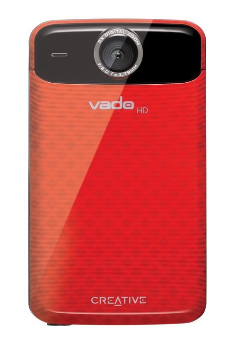 VADO VF0624 3G Camcorder with 2x Optical Zoom and 2-inch LCD Screen - CYAN N8
