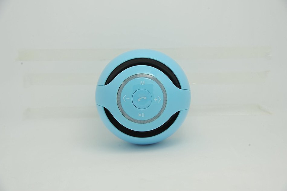 Yellow - LED Bluetooth 3.0 Stereo Speaker With Mic Radio & MP3 All in One Free SD card included N2
