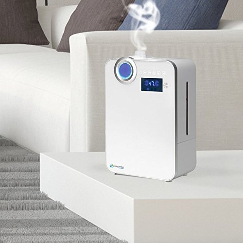PureGuardian H7550 90-Hour Smart Mist Ultrasonic Humidifier,1.32-Gallons N4