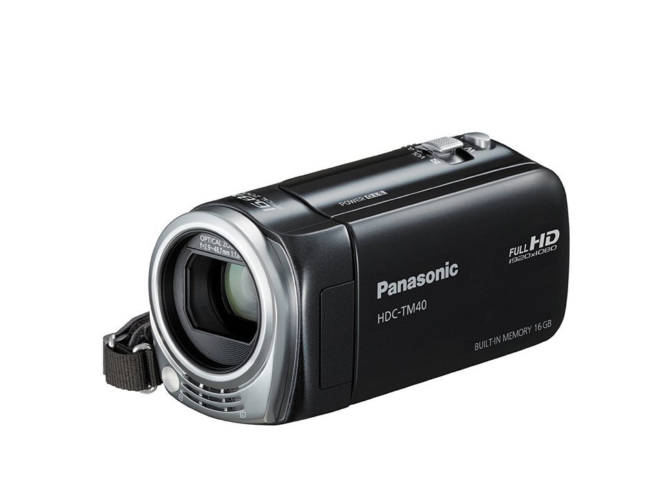 Panasonic HDC-TM40 16GB camcorder with 16GB Internal Flash Memory (Black) N2