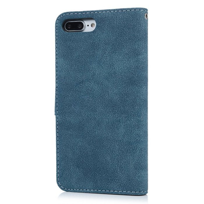 iPhone 7 Plus Case (5.5") - Wallet Flip Folio Stand Case Counterfeit Cashmere Leather Extra ID/Credit Card Holders... N21