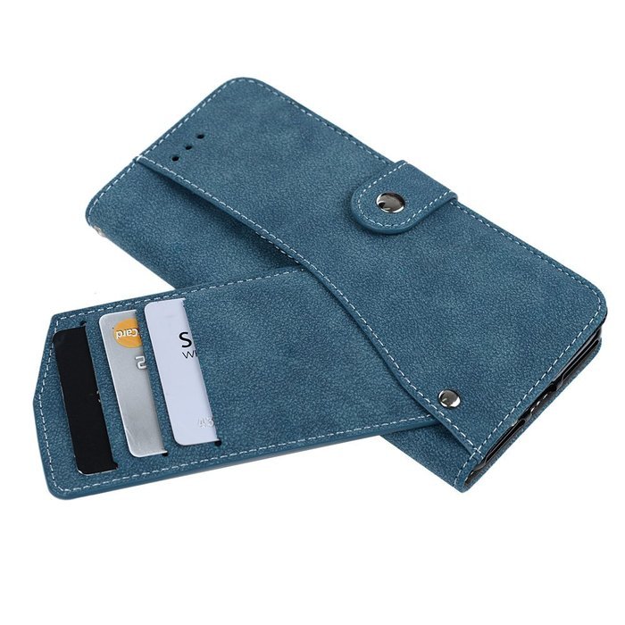 iPhone 7 Plus Case (5.5") - Wallet Flip Folio Stand Case Counterfeit Cashmere Leather Extra ID/Credit Card Holders... N22