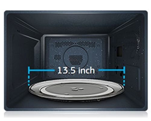 Samsung MC11H6033CT Countertop Convection Microwave with 1.1 cu. ft. Capacity, SLIM FRY Technology, Grilling Element... N8