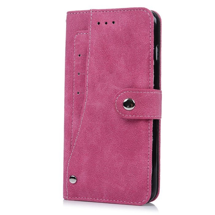 iPhone 7 Plus Case (5.5") - Wallet Flip Folio Stand Case Counterfeit Cashmere Leather Extra ID/Credit Card Holders... N26