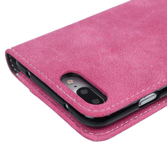 iPhone 7 Plus Case (5.5") - Wallet Flip Folio Stand Case Counterfeit Cashmere Leather Extra ID/Credit Card Holders... N27