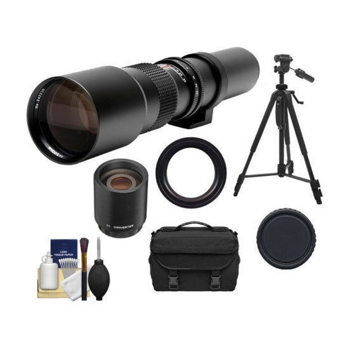 500mm 1000mm Telephoto Lens Nikon Digital SLR D3200 D3300 D5300 D5500 ...