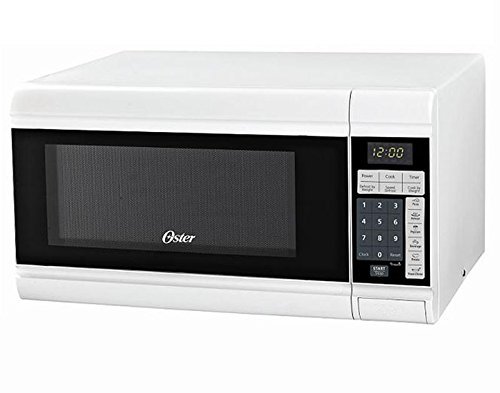 OSTER OGT3901 0.9 Cube Microwave Oven, White