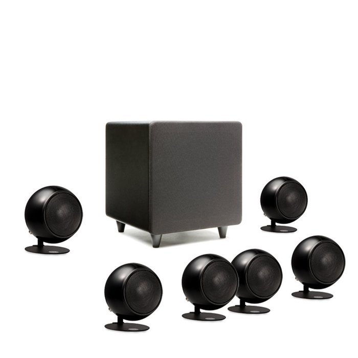 Orb Audio Mini 5.1 Plus - Hand Polished Steel N4
