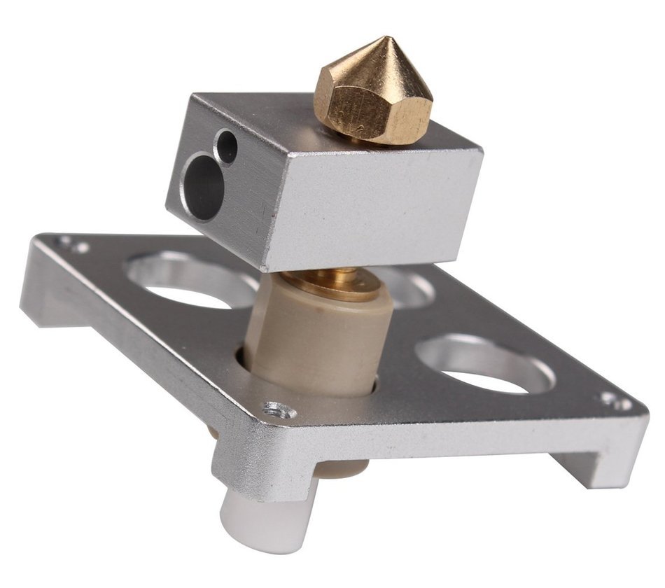 Generic Ultimaker Peek Heating Block Hot End 0.4mm Nozzle for 3mm Filamnet for Extruder N7