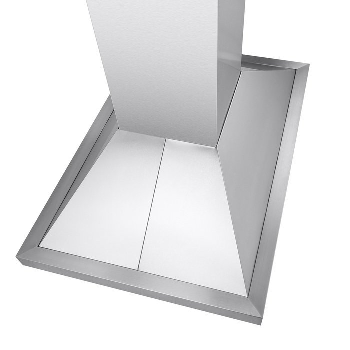 AKDY 30" Stainless Steel Island Mount Dual LED Touch Control Panel Kitchen Ductless Range Hood w/ Remote AZ-B02... N7