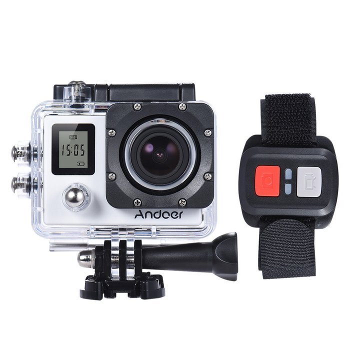 Andoer 4K 30fps/1080P 60fps Full HD 16MP Action Camera Waterproof 30m WiFi 2.0"LCD Sports DV Cam Camcorder 170... N2
