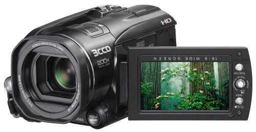 JVC Everio GZHD3 3CCD 60GB Hard Disk Drive High Definition Camcorder with 10x Optical Image Stabilized Zoom (Discontinued...