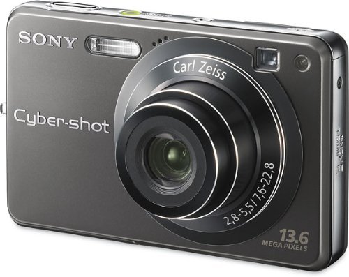 Sony Cybershot DSCW300 13.6MP Digital Camera with 3x Optical Zoom with Super Steady Shot