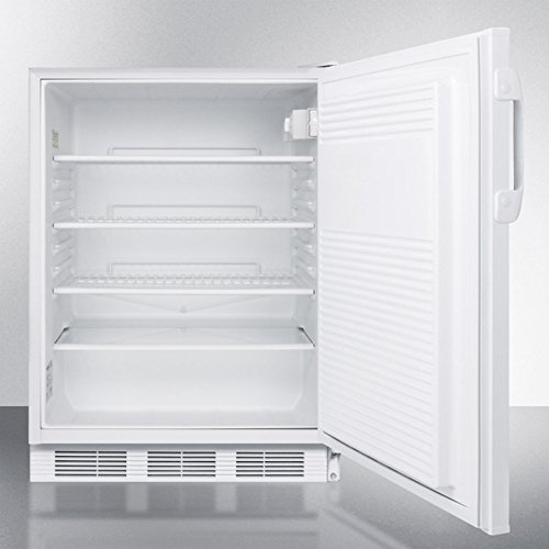 Summit Commercial Series FF7LADA 24" 5.5 cu.ft. Capacity ADA Compliant Compact Refrigerator with Factory Installed... N3