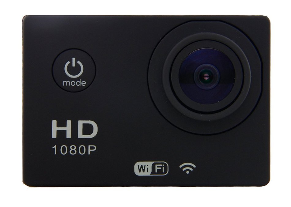 Black Box DareDVL 2.0&rdquo; LCD WIFI HD 1080P Waterproof Sports Camera &ndash; 12MP 170&deg; Wide Angle Outdoor Action Camcorder... N2