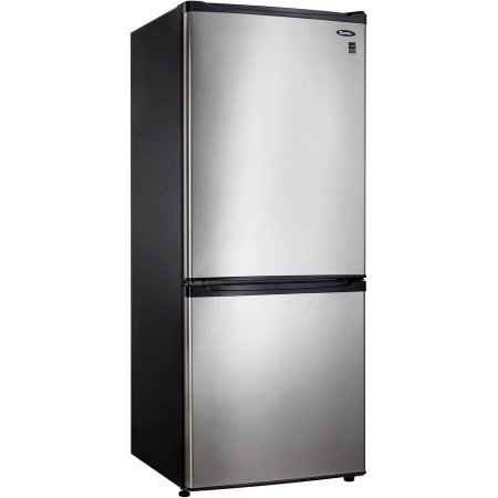 Danby 9.2 cu ft Bottom Mount Refrigerator, Black/Spotless Steel N2