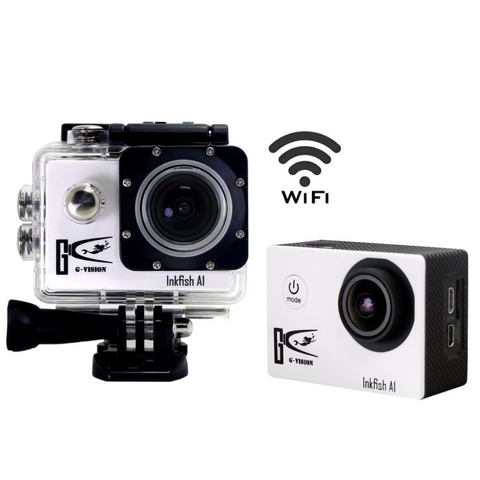 1+1&reg;Wifi 1080p Action Camera 12mp 170 Degree Real Sj4000 HDMI Output Waterproof camera Helmet Sports Camera with... N2