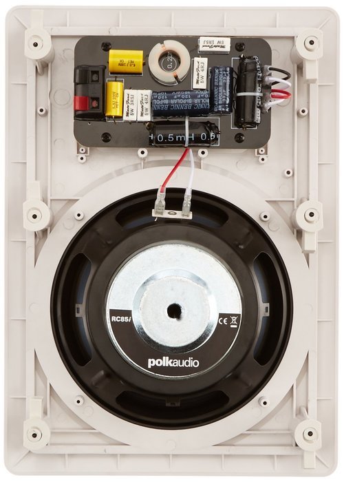 Polk Audio RC55i 2-Way In-Wall Speakers (Pair, White) N6
