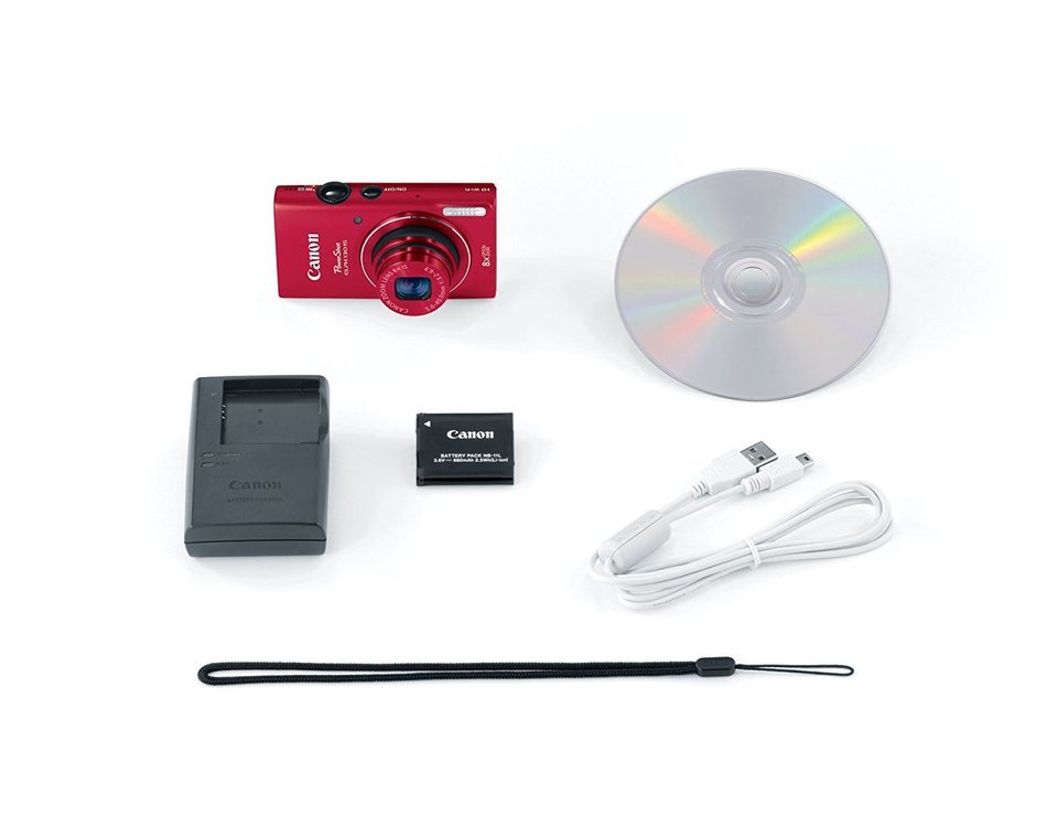 Canon PowerShot ELPH 130 IS 16.0 MP Digital Camera with 8x Optical Zoom 28mm Wide-Angle Lens and 720p HD Video... N15