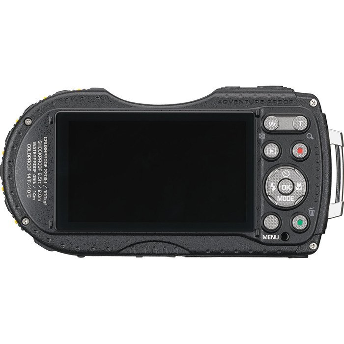 Pentax Optio WG-3 16MP Waterproof Digital Camera with 3-Inch LCD Screen (Black)