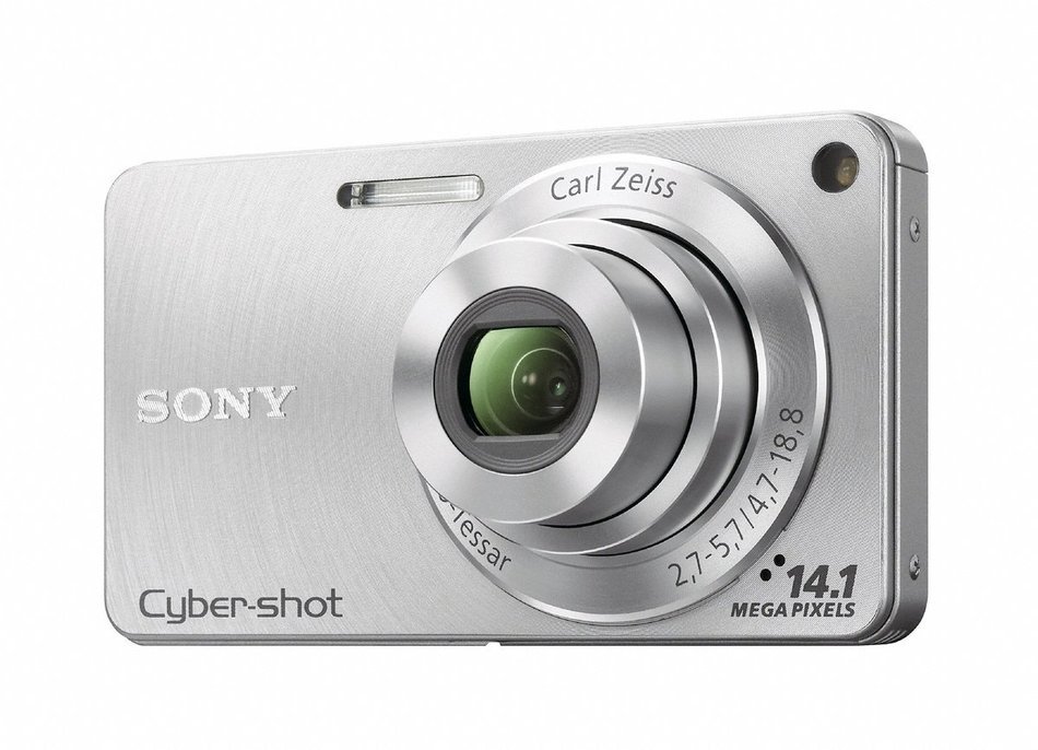 Sony DSC-W350 14.1MP Digital Camera with 4x Wide Angle Zoom with Optical Steady Shot Image Stabilization and 2.7... N6