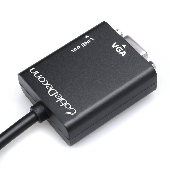 CableDeconn 3 in1 HDMI Male To VGA Female + Micro HDMI to HDMI adapter + Mini HDMI to HDMI adapter cable With... N7