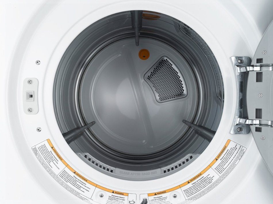 LG DLGX3071WSteamDryer 7.3 Cu. Ft. White Stackable With Steam Cycle Gas Dryer N4