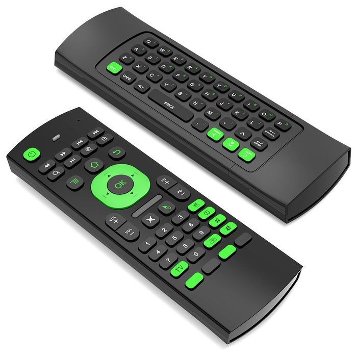 Aerb 2.4G Mini Wireless Keyboard Mouse Multifunctional W Infrared Remote Learning, 3-Gyro and 3-Gsensor, Air Control... N11