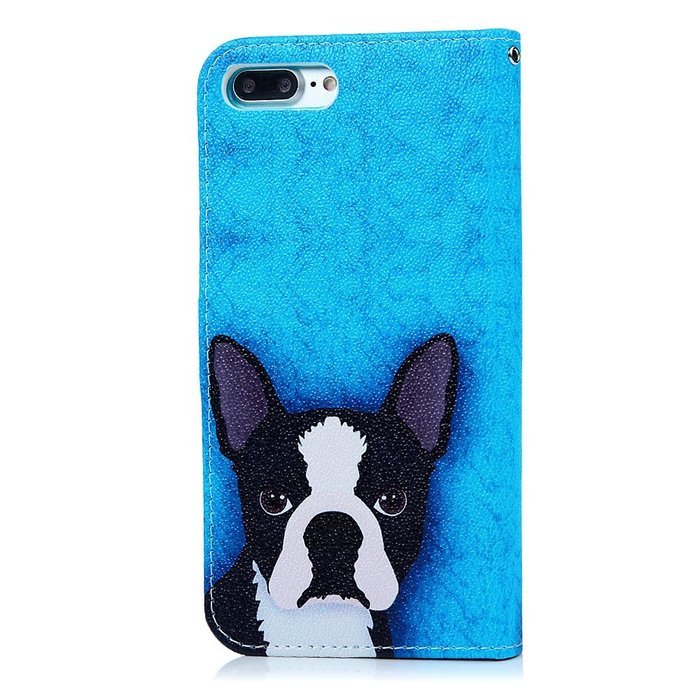 iPhone 7 Plus Case (5.5 inch) - Wallet Flip Stand Case PU Leather Case with Shockproof TPU Inner Bumper Colorful... N29