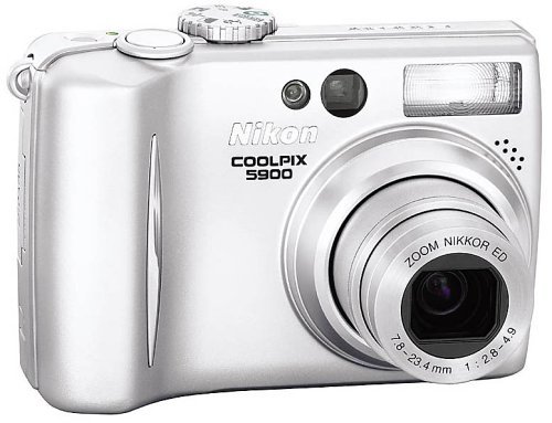 Nikon Coolpix 5900 5MP Digital Camera with 3x Optical Zoom N4