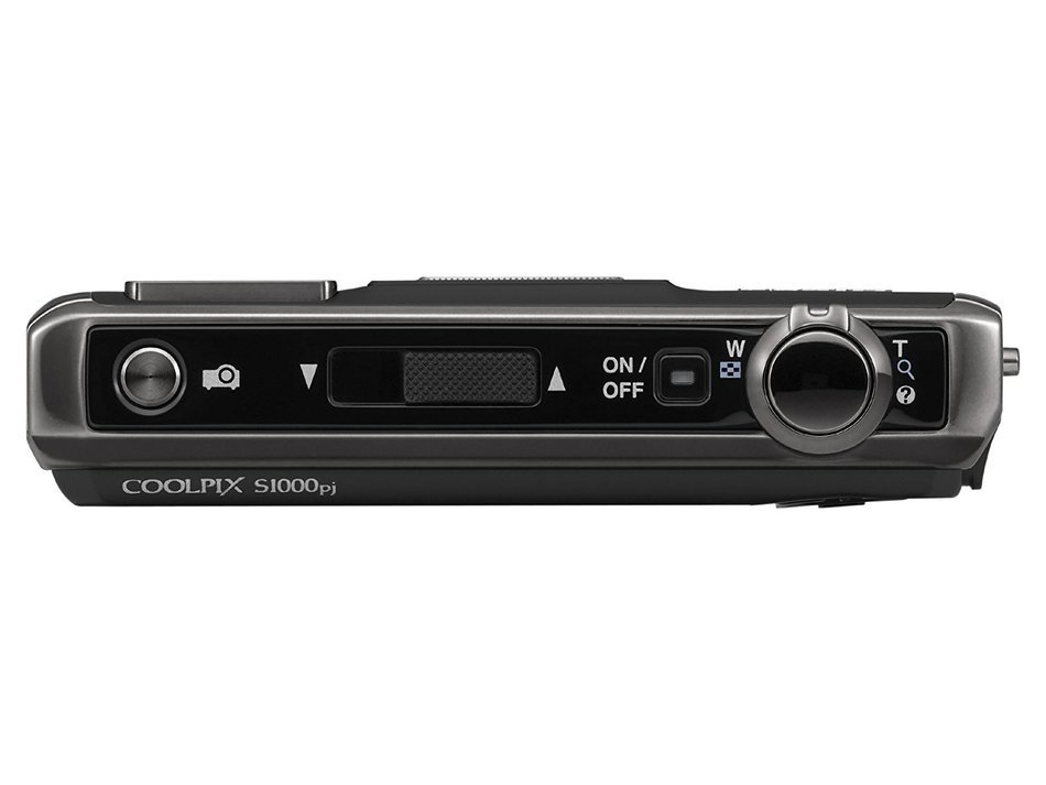 Nikon Coolpix S1000pj 12.1MP Digital Camera with Built-In Projector and 5x Wide-Angle Optical Vibration Reduction... N5