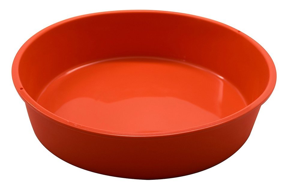 Marathon Housewares KW200014FU Premium Silicone Round Cake Pan, Fuschia N4