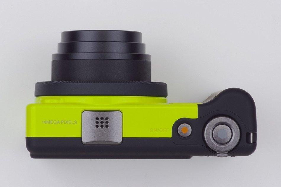 Pentax Optio RZ10 14 MP Digital Camera with 10x Optical Zoom with CCD Shift Stabilization and 2.7-Inch LCD (Lime) N2
