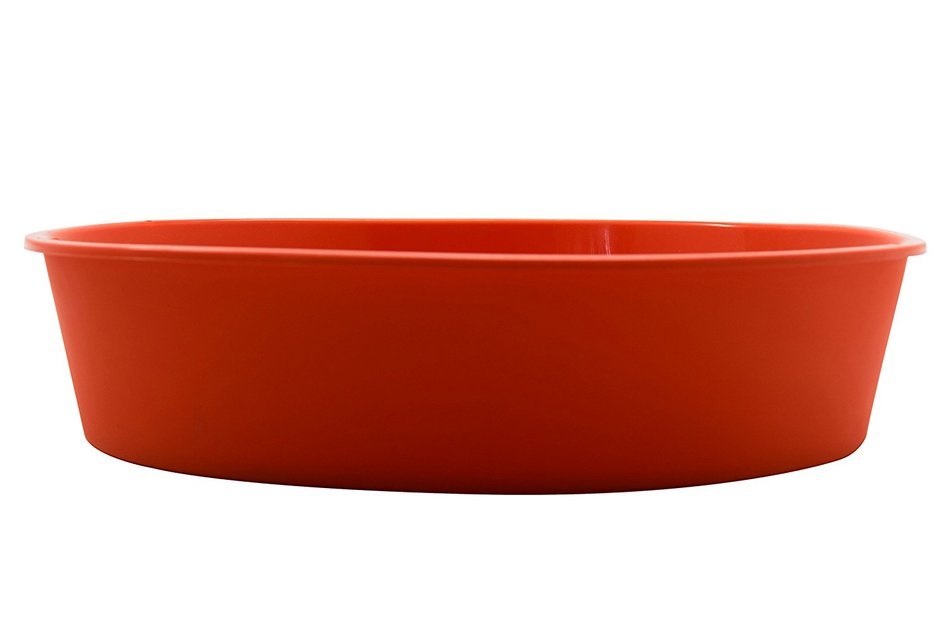 Marathon Housewares KW200014FU Premium Silicone Round Cake Pan, Fuschia N5
