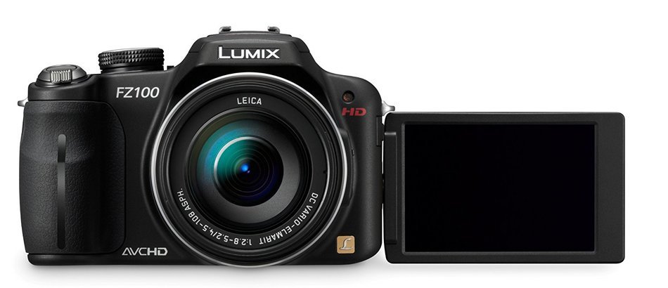 Panasonic Lumix DMC-FZ100 14.1 MP Digital Camera with 24x Optical Image Stabilized Zoom and 3.0-Inch LCD - Black