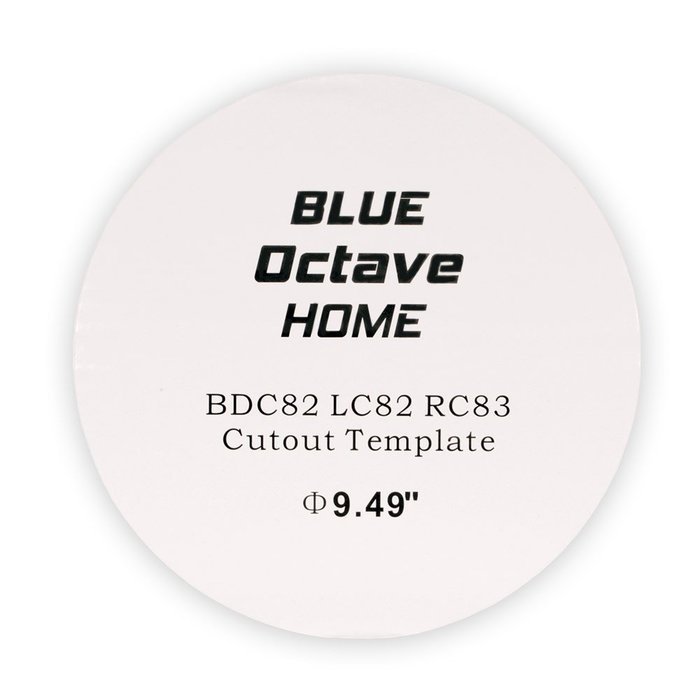 Blue Octave RC83 In Ceiling 8" Speakers 3 Way Home 2280 Watts New 3 Pair Pack RC83-3PR N3
