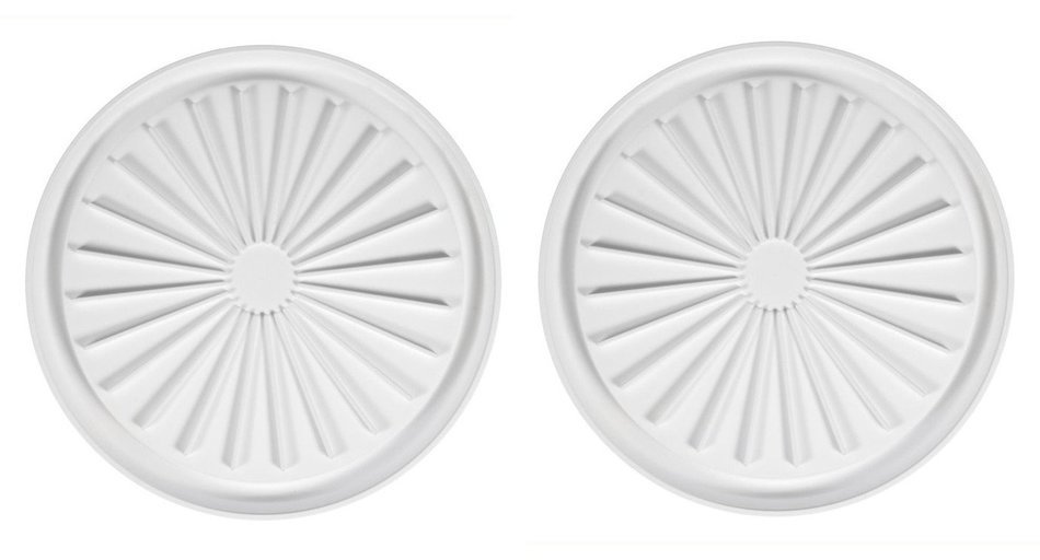 Set Of 2 Kitchen Microwave Oven Bacon Cooking Trays / Racks /Dishes