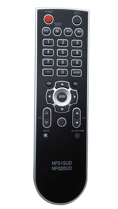 NF015UD Replaced Lost Remote Control for Emerson Sylvania