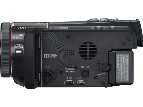 Panasonic HC-X920 3D Ready HD 3MOS Digital Camcorder with Wi-fi (black)
