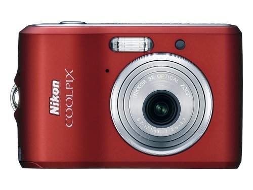 Nikon Coolpix L18 8MP Digital Camera with 3x Optical Zoom (Ruby Red) N2