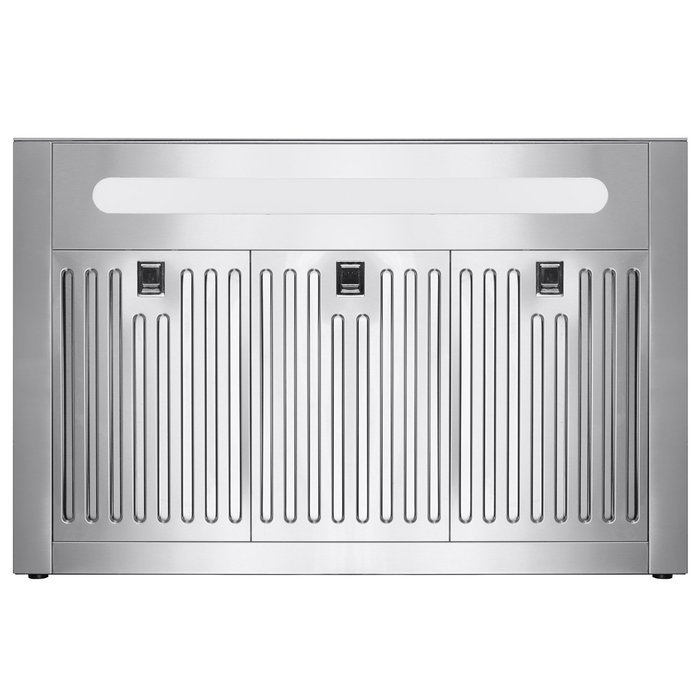 Golden Vantage 30" Wall Mount Stainless Steel Black Touch Control Panel Kitchen Cooking Fan Range Hood Vent N5