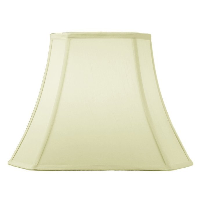 9x16x12 Square Cut Corner Lamp Shade Eggshell