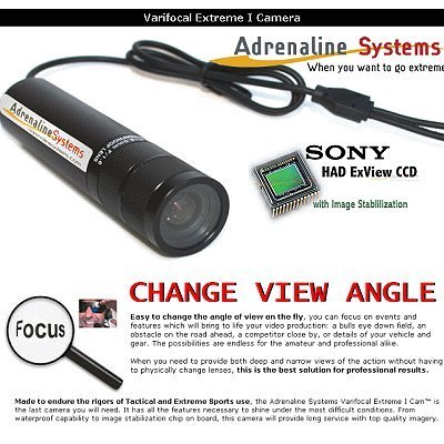 DVR 225 + Varifocal Helmet Camera - Digital Recorder with Extreme Military & Sport Cam - Change angle of view. N5