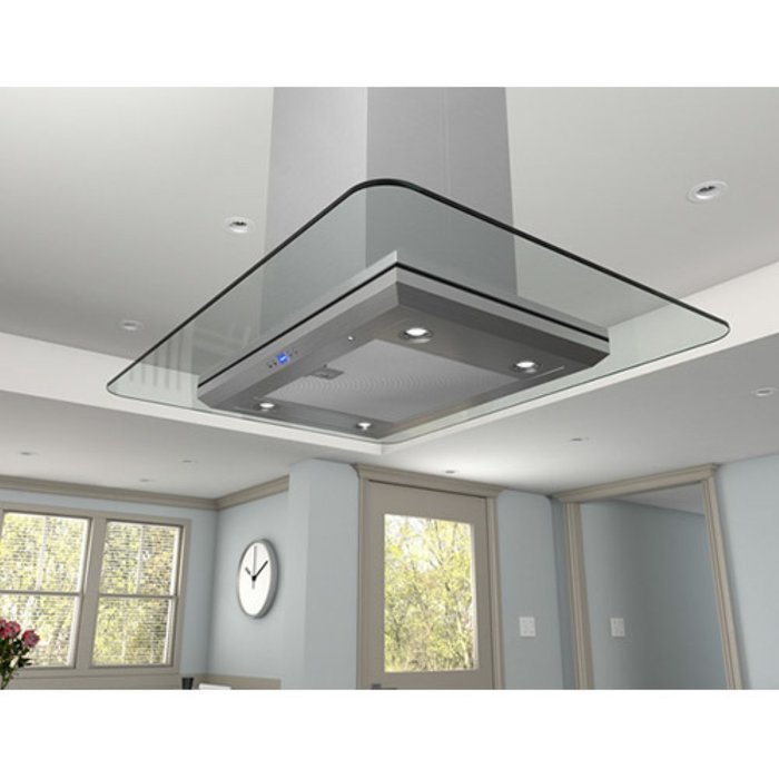 Zephyr 42W in. Verona Island Range Hood N2