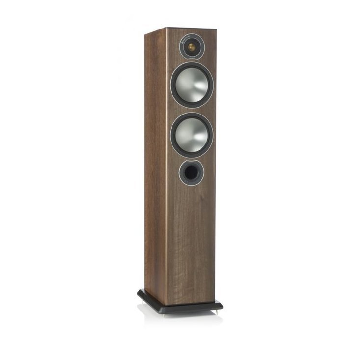 Monitor Audio Bronze Series 5 2 1/2 Way Floorstanding Speaker - Each - Walnut