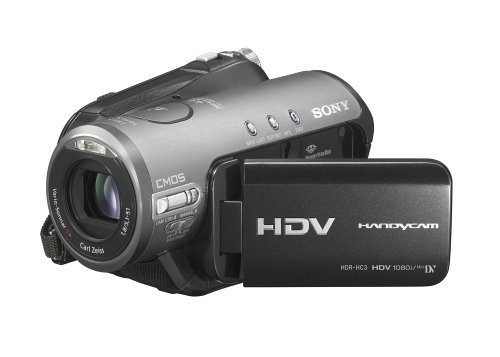 Sony HDR-HC3 4MP High-Definition Handycam MiniDV Camcorder w/10x Optical Zoom (Discontinued by Manufacturer)