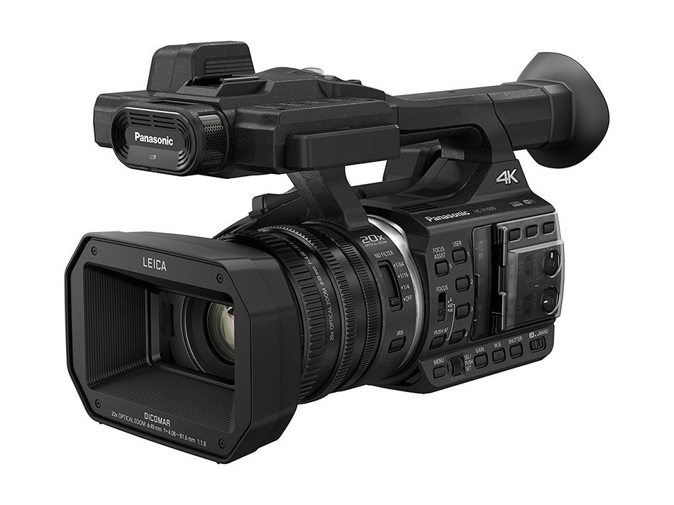 Panasonic HC-X1000 4K Ultra HD 60p/50p Professional Camcorder, 20x Optical Zoom