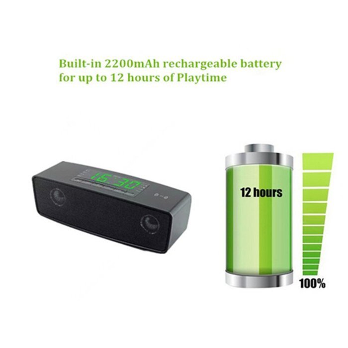 Wireless Speaker, Portable 3 in 1 Bluetooth NFC APP Control Playing 2*3W 3D Surround Stereo Speaker, build in... N5
